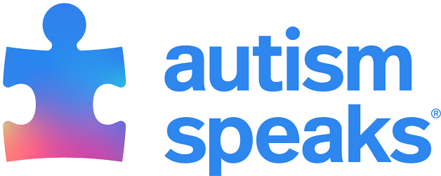 Blue text reading 'autism speaks' on a white background.